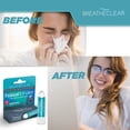 thumbnail image 3 of Breathe Clear Soothing Vapors Nasal Inhaler - Proprietary Blend Perfect for Stuffy Nose Relief / Portable Stick 4-Pack, 3 of 8