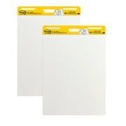 Post-it Super Sticky Easel Pad, 25" x 30", 30 Shts/Pad, White, 2 Pads