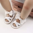 thumbnail image 2 of IROINNID Infant Baby First Walking Summer Sandals Soft Sole Non-slip Baby's Solid Sandals, Size 0-15M, 2 of 9