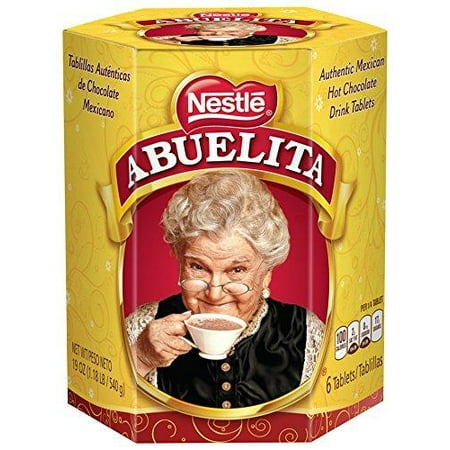 - Nestle Mexican Chocolate Abuelita Drink Mix, 6 Tabs in 19 Ounce Package 6 Tablets