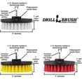 thumbnail image 5 of Drill Brush - Multi-purpose Spin Brush Combo Kit - Stiff, Soft, Medium Bristle Power Brushes - Pool Brush - Bird Bath - Granite - Leather Cleaner - Bathroom Accessories - Soap Scum, Hard Water Stains, 5 of 8