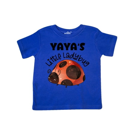 

Inktastic Yaya s Little Ladybug Gift Toddler Boy or Toddler Girl T-Shirt
