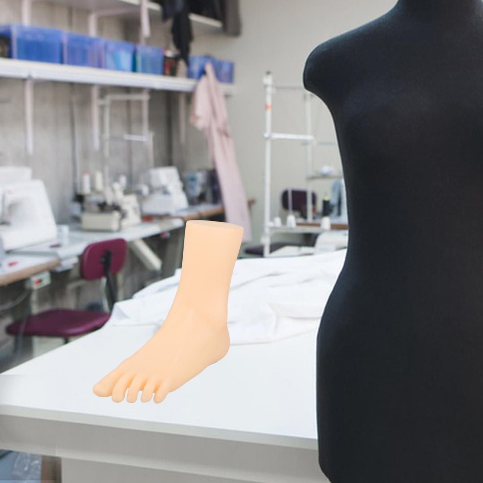 TOOYFUL 2x Elegant Female Foot Mannequin for Shoe And Sock Exhibition