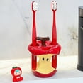 thumbnail image 4 of Practical Indoor Wall Rack and Toothbrush Holder for Home Organization Indoor Bathroom Tabletop Accessory with Easter Pattern, 4 of 8