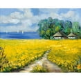 thumbnail image 3 of Schottler, Katharina 24x20 Black Modern Framed Museum Art Print Titled - Clouds of contentment, 3 of 5