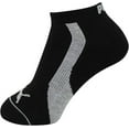 thumbnail image 3 of PUMA Women's 6 Pack Low Cut Socks, Black/Silver, 9-11 US, 3 of 3