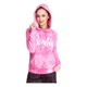 thumbnail image 5 of Sudadera Hoodie De Barbie Rosa Tie Dye Dama, 5 of 6