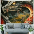 thumbnail image 4 of Orinice Dragon Wings Tapestry Wall Hanging Unique Style for Home Wall Decor Art Living Room Bedroom Apartment Farmhouse Dorm 4 Sizes Available 40x60inch, 4 of 6