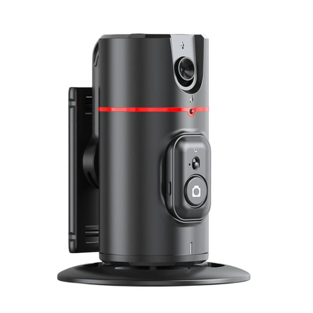 Support de Téléphone avec Suivi Automatique du Visage, Rotation à 360°, Capteur de Mouvement, Suivi, Trépied Mobile pour IPhone avec Télécommande, Sans Application, Contrôle des Gestes, Support Intelligent pour Visage et Corps pour Téléphone, pour Diffusion en Direct, Vlog, Diffusion