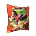 thumbnail image 2 of Funda de cojín de pana suave de Toy Story, 18 x 18 pulgadas, funda de almohada decorativa para sofá, dormitorio, cama, silla y sala de estar, 2 of 8