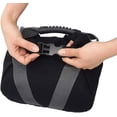 thumbnail image 4 of 2 Pcs Adjustable Heavy Fitness Power Sandbag, Portable Adjustable Canvas Sand Kettlebell Soft Sand Bag, Weightlifting Dumbbell for Home Training, Fitness, black, 4 of 5