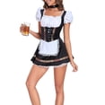 thumbnail image 2 of SXcggal Plus Size Dirndl Dress For Women Oktoberfest Clothes Bavarian Festival Outfit Performance Attire For Adults Basic Versatile Unique Women's Clothes Dress UP Party, 2 of 6
