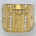 thumbnail image 3 of Stainless Steel Christian Jesus Cross Ring, 3 of 4
