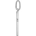 thumbnail image 3 of 14K White Gold Hollow Cross Pendant (30 X 13) Made In Turkey k1172, 3 of 6