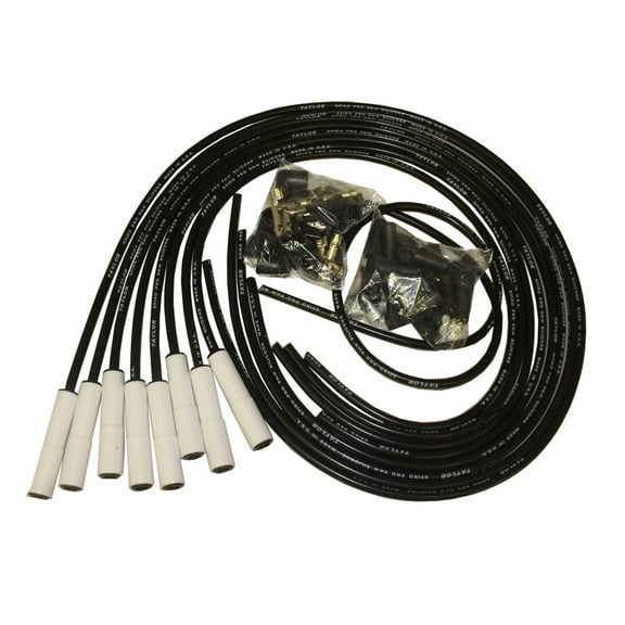 Taylor Wire / Vertex 75055 TAY75055 8MM SPIRO PRO CERAMIC BOOT UNIVERSAL WIRE SET 180 BLACK