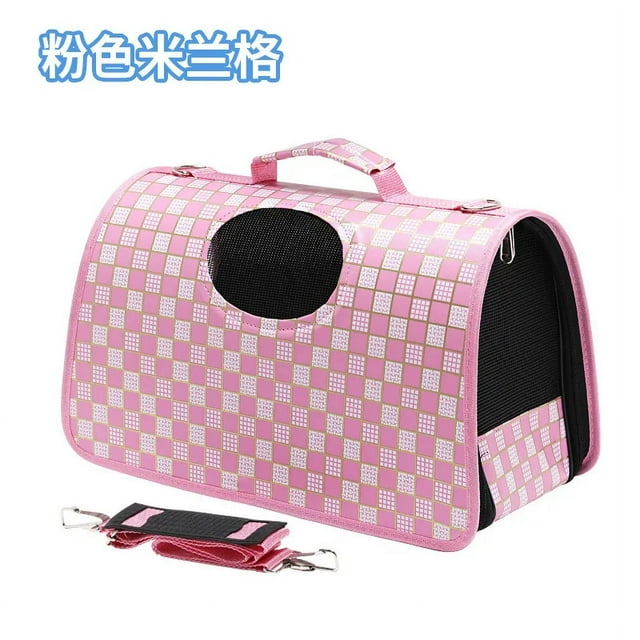 One Shoulder Portable Crossbody Pet Backpack Dog Bag Cat Bag Foldable Portable Pet Bag DMH
