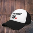 thumbnail image 2 of Funny Trucker Hat Gag Gifts Snapback Hat Drinking Joke Baseball Cap for Men Women, 2 of 6