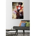 thumbnail image 2 of Disney Alice Through the Looking Glass - Mad Hatter Wall Poster with Wooden Magnetic Frame, 22.375" x 34", 2 of 3