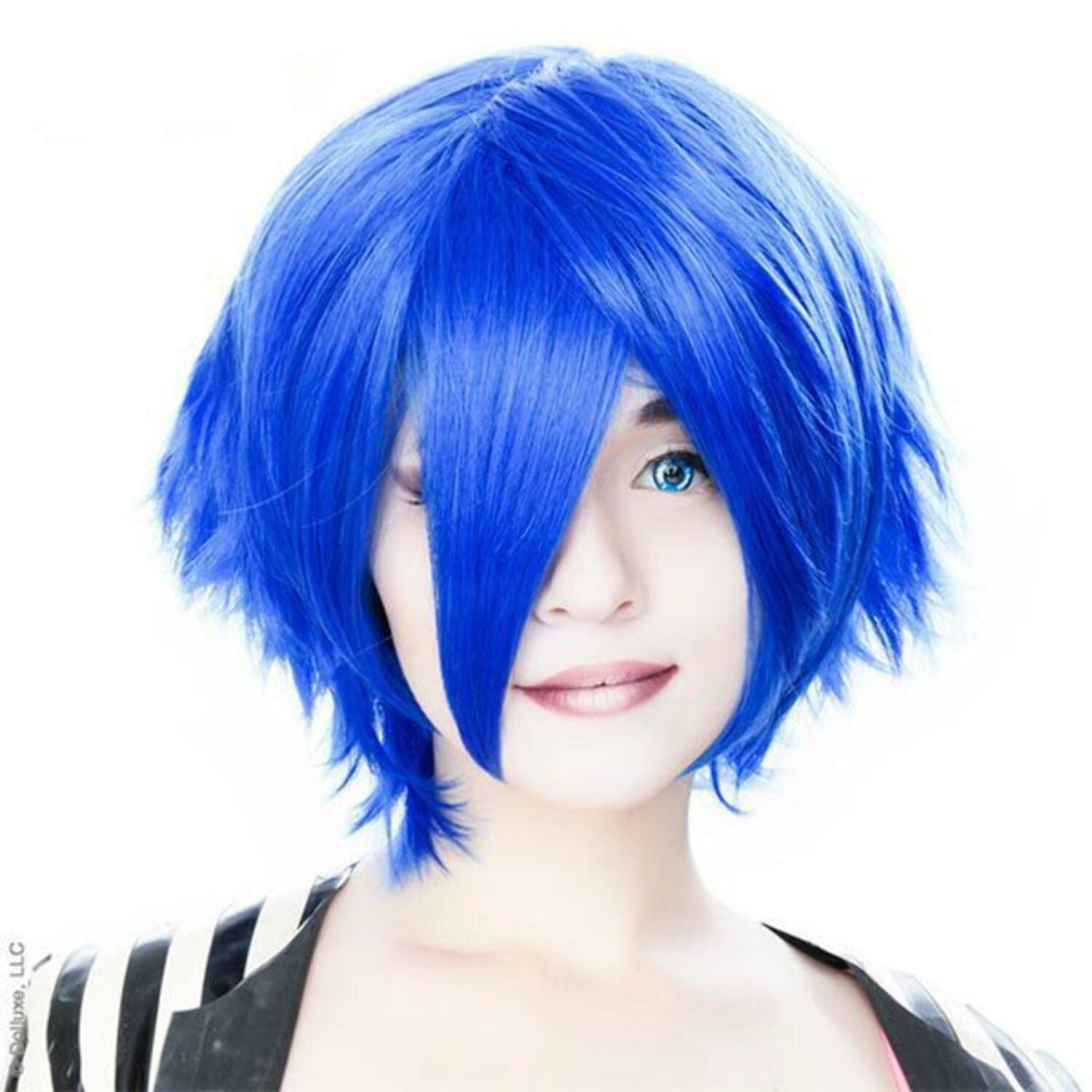 Tokyo Ghoul:Re Yonashi Saiko Wig Cosplay Blue Long Wig