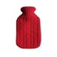 thumbnail image 1 of Bearachild Funda para bolsa de agua caliente de 2000ml, calentador de invierno extraíble tejido, Protector antiescaldado, funda para bolsa de agua caliente Suministros térmicos Rojo Bearachild HA072049-02, 1 of 6