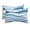 Blue, Navy, Sky Blue, Denim, variant on Sage Green Waves Outdoor Pillows for Chaise Lounge Chair Beach Headrest Pillow Set of 2 Waterproof Lumbar Pillows with Insert&Adjustable Strap Summer Beach Green Ombre Coastal Pool Pillow 12"x20"