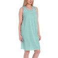 thumbnail image 3 of EZI Women's Cotton-rich Sleeveless Nightgown, 3 of 7
