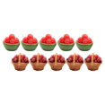thumbnail image 1 of Mini Fruit Baskets Decorative Fruit Basket Crafts For DIY Projects 2.2X2CM Multi Color 10Pcs, 1 of 5