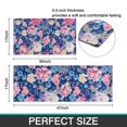 thumbnail image 7 of Pioneer Flower Floral Print Pattern Kitchen Rugs Sets Of 2,Anti Fatigue Kitchen Mat Rugs Non Slip Washable,Decorative Kitchen Floor Mats for Kitchen,Sink,Laundry,17"x30"+17"x47", 7 of 7