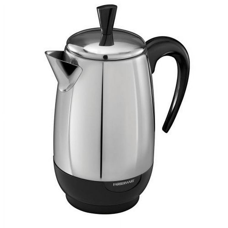 Mixpresso Stainless Steel Stovetop Coffee Percolator, Percolator Coffee  Pot, Excellent For Camping Coffee Pot, 5-8 Cup Coffee Maker, Stainless  Steel
