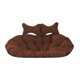thumbnail image 1 of Columpio colgante para silla, cojín para asiento de cesta, hamaca de huevo, nido trasero, cesta colgante de mimbre para jardín al aire libre, cojín para Patio Fivean unisex, 1 of 2