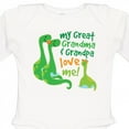 thumbnail image 4 of Inktastic My Great Grandma and Grandpa Love Me Boys Long Sleeve Baby Bodysuit, 4 of 5