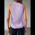 thumbnail image 3 of Camisetas Sin Mangas Plisadas para Mujer, Color , Talla S, 3 of 4