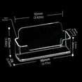 thumbnail image 5 of Yokua Acrylics Card Display Stand Business Card Organizers Name Card Storage Case, 5 of 8