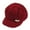 Wine Red, variant on Eoperou Knitted Hat Peaked Love Heart Decor Thickened Plush Lining Keep Warm Solid Color Winter Thermal Middle-aged Women Cap for Gift