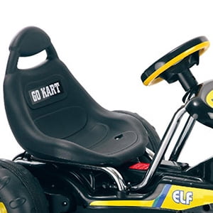 Lil’ Rider Comfortable Kid Push & Pedal Ride-On, Black, 37.00 x 25.00 x 20.00 Inches, 21.1 lbs