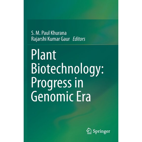 Plant Biotechnology: Progress in Genomic Era, (Paperback)