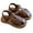 j-Brown18, variant on LIIPEE Boys Sandals Casual Summer Solid Color Hollow Out Fashion Flat Bottom Sandals Toddler Baby Hook And Loop Beach Shoes Outdoor Cute Comfortable Breathable Soft Daily Footwear,Black,15-18 Months