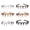 Multicolor, variant on 6Pcs Zig Zag Shark Tooth Headbands Comb Zigzag Plastic Hoop U Shaped Shark Tooth Hair Bands Wavy teeth Hair Hoop Accessory(Leopard color)