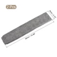 thumbnail image 2 of Unique Bargains 38x8cm Cleaning Duster Microfiber Replacement Pad Brush Cloth Gray 2 Count, 2 of 5