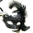 thumbnail image 3 of MasqStudio Brocade Lace Masquerade Ball Mask Burlesque Mardi Gras Birthday Prom Wedding Party, 3 of 5