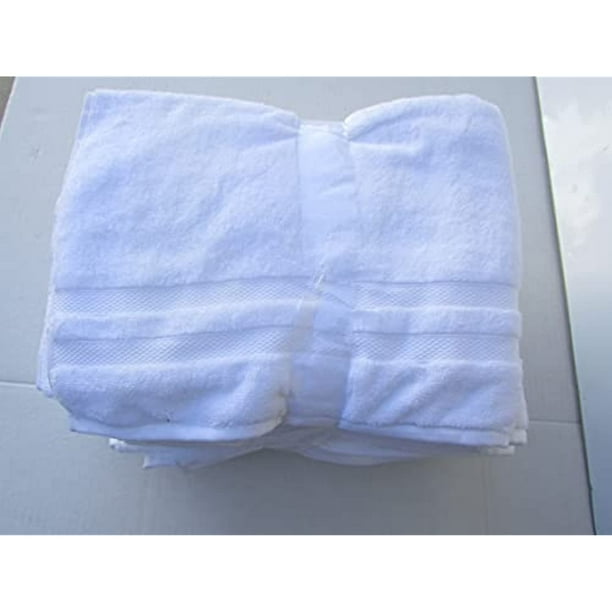 Grandeur Hospitality Bath Towel 6 Pack 34 x 54 100 Cotton 6 Pack Walmart Business Supplies