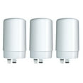 thumbnail image 3 of (2 pack) Brita Faucet Mount System Replacement Filter, Reduces Lead, Made Without BPA, White, 3 Count, 3 of 9
