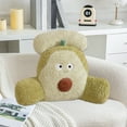 thumbnail image 5 of chaungfeng Cute Fruits Reading Pillow 21.65in, Plush Reading Pillow Back Rest Pillow with Arms TV Relax Sitting Pillow Office Pillow, for Reading,Relaxing,Watching TV,Gaming,Work, 5 of 5