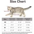 thumbnail image 2 of GFDYREE Cat Vest Harness and Small Dog Vest Harness for Walking, All Weather Mesh Harness, Cat Vest Harness with Reflective Strap, Step in Adjustable Harness for Small Cats (Gray, XS), 2 of 7