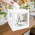 thumbnail image 5 of zhangmingg Elegant Transparent Wedding Card for Reception Decorations and Guest Message Storage at Events, 5 of 5