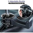 thumbnail image 3 of Paquete de 2 ganchos ocultos para reposacabezas de coche, 2 en 1, ganchos para asiento de coche con soporte para teléfono para bolso, mochilas, juguetes e incluso organizador de almacenamiento de bot, 3 of 5