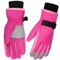 thumbnail image 2 of Guantes de invierno para niños, impermeables, resistentes al viento, guantes de nieve para niños con cierre ajustable, guantes de esquí térmicos gruesos para esquí, snowboard, trineo, lucha con bolas, 2 of 8
