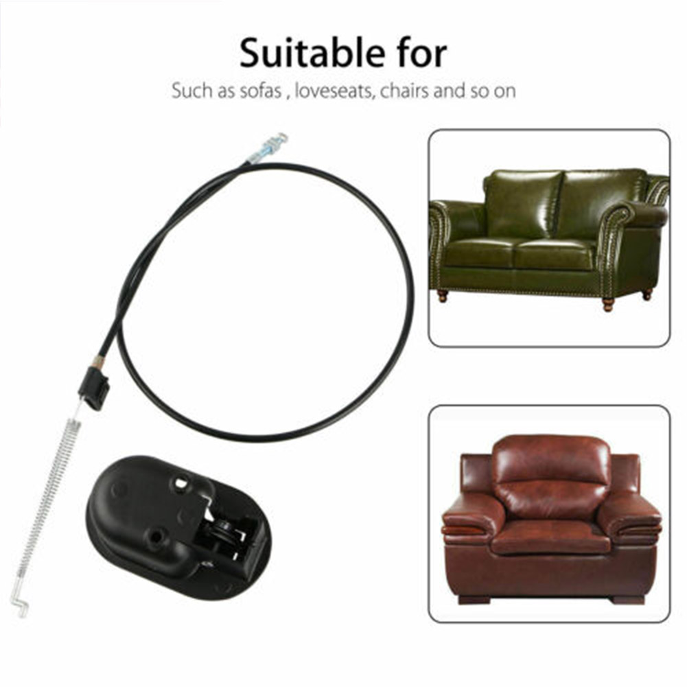 Metal Sofa Recliner Release Handle Pressure Bar Pull Cable Chair Switch Wire - image 2 of 7