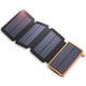 thumbnail image 1 of Cargador solar 25000mAh banco de energía portátil, con 4 paneles, paquete de energía impermeable, 2 USB, camping al aire libre, adecuado para teléfonos móviles y tabletas, 1 of 5