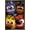 Bronze Framed Version, variant on Five Nights at Freddy's - Quad Wall Poster, 22.375" x 34"